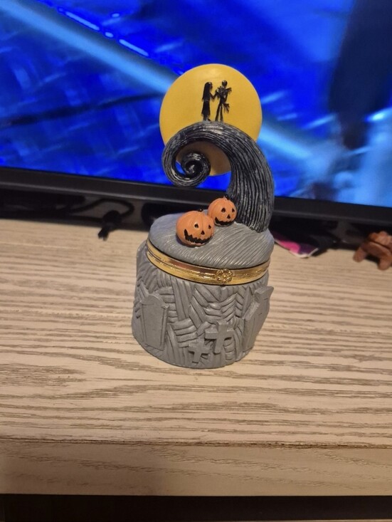 Disney Jewelry - Nightmare Before Christmas Jack Skellington Halloween Trinket Box